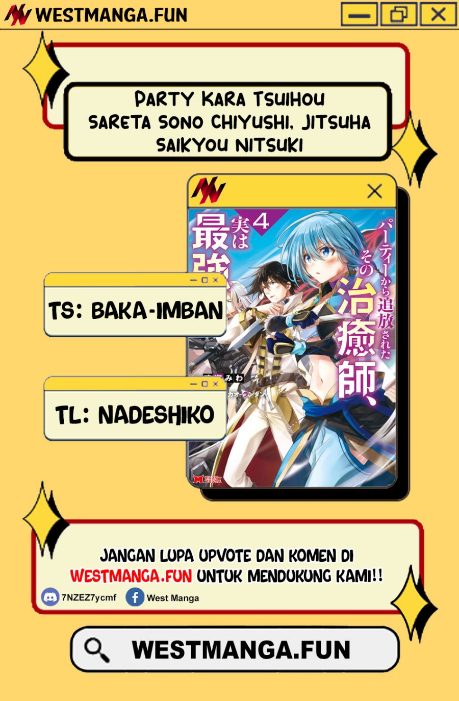 Party Kara Tsuihou Sareta Sono Chiyushi, Jitsuha Saikyou Nitsuki Chapter 27.2 Bahasa Indonesia